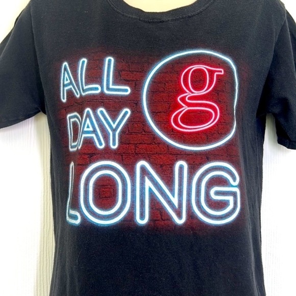 Hanes - Garth Brooks All Day Long Tour Black Short Sleeve T Shirt Size Small - Picture 3 of 9